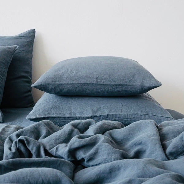 Euro Stonewashed Linen Pillows