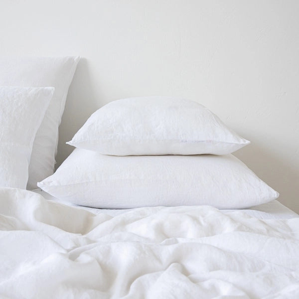 Euro Stonewashed Linen Pillows