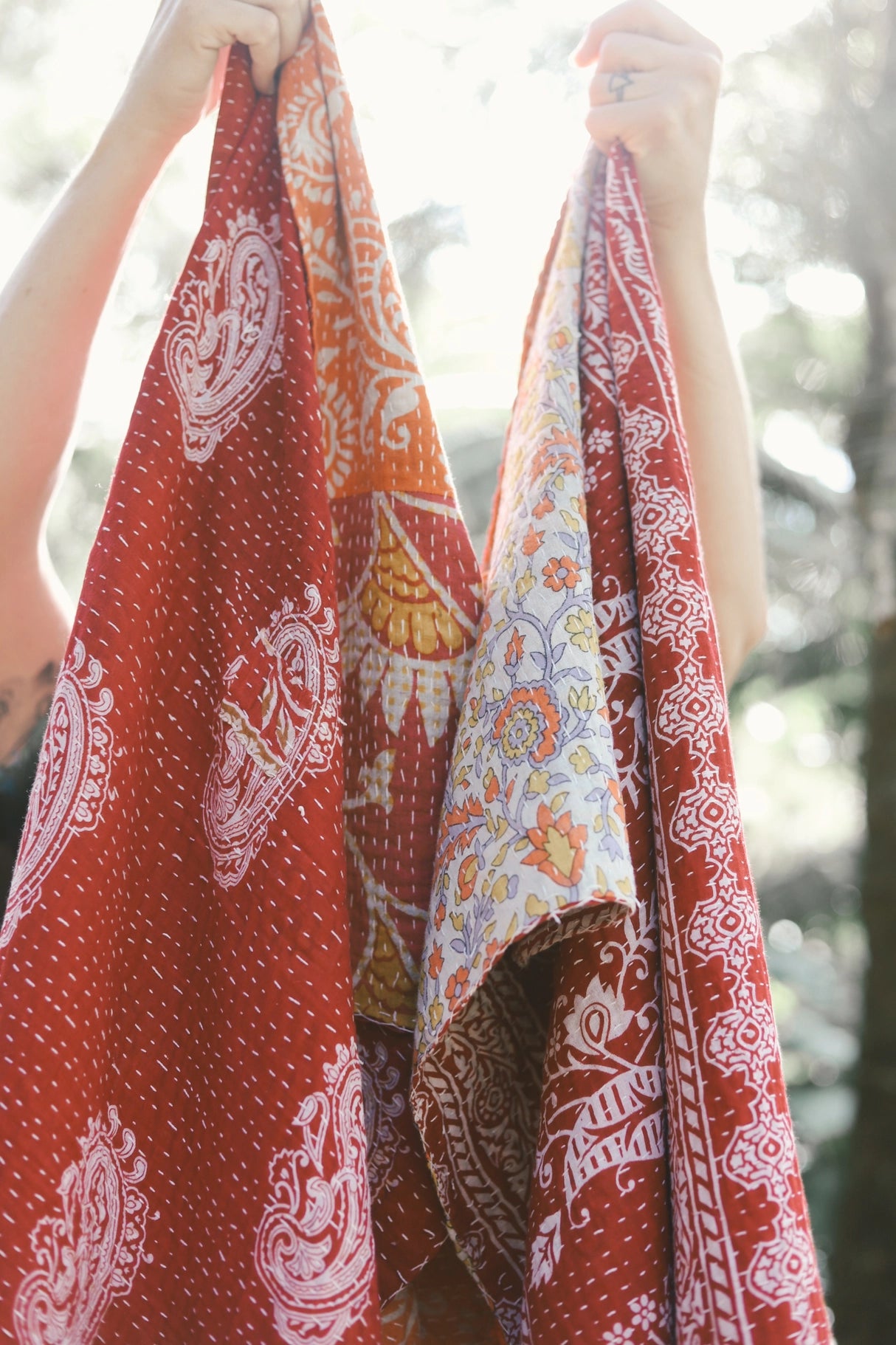 Vintage Kantha Quilt