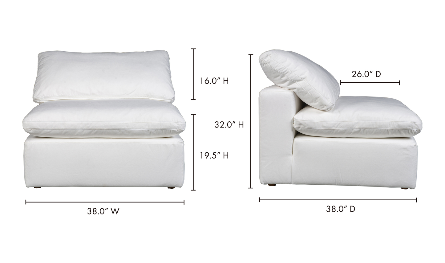 Terra Cream White Modular Sofa