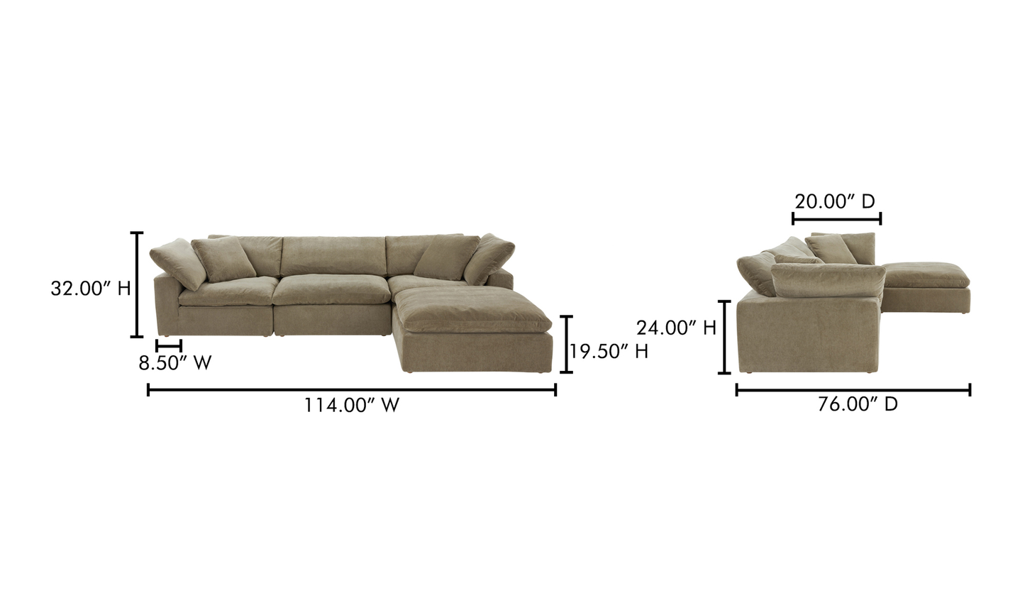 Terra Desert Sage Modular Sofa